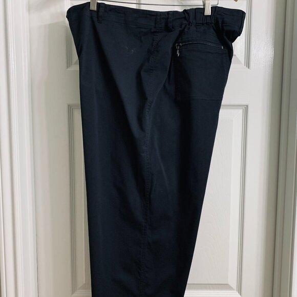French Laundry Women's Black Cropped Pants, Size 2X - Picture 1 of 6